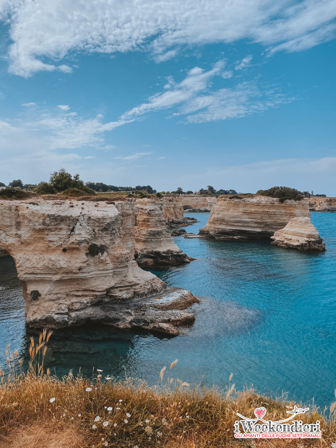 Faraglioni di Sant'Andrea a San Cataldo, Lecce, Puglia