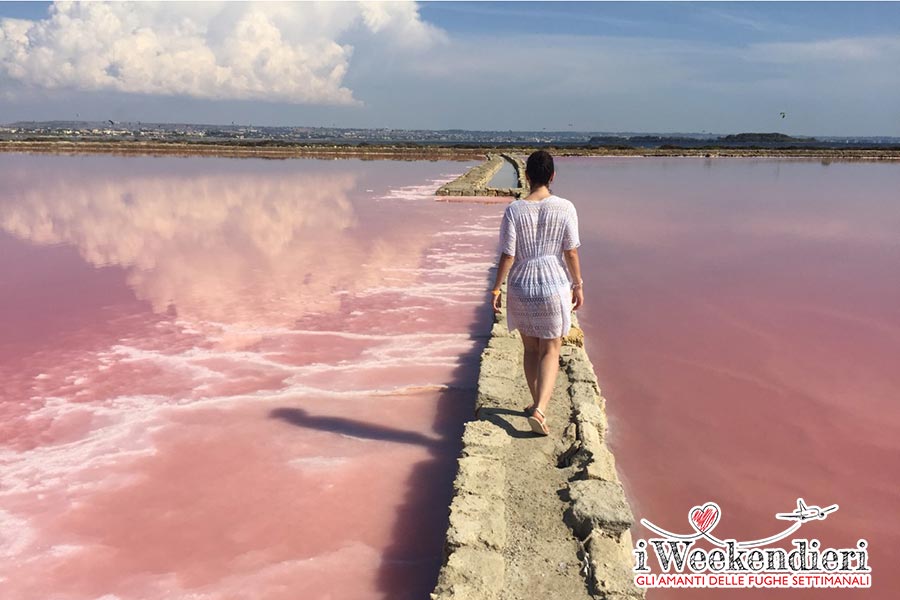 Le saline rosa - Isola Lunga