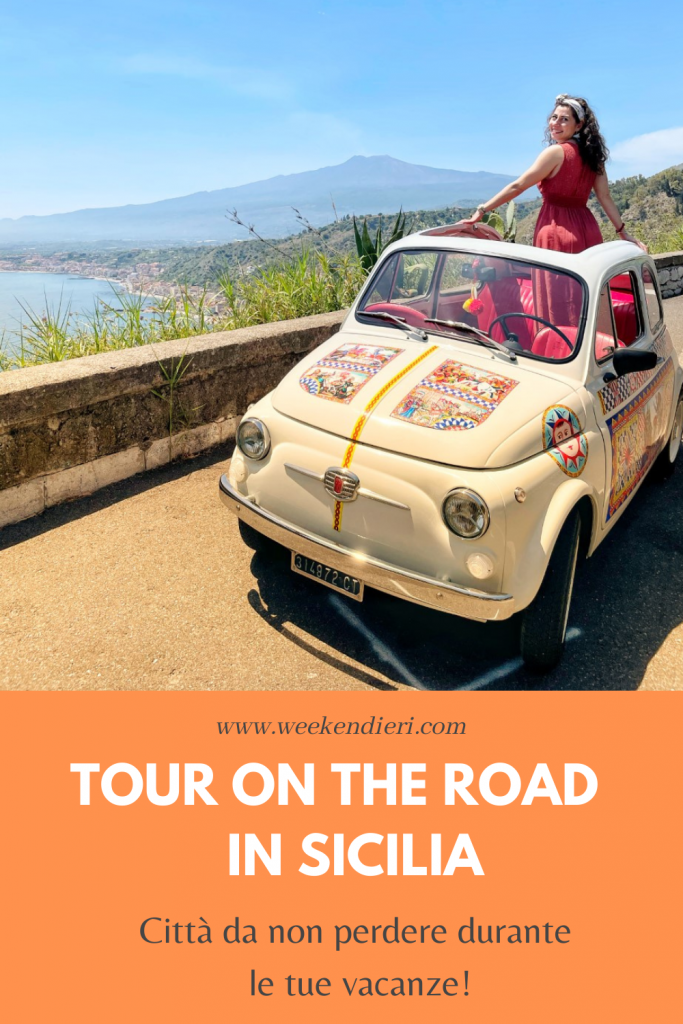 Tour on the road in Sicilia
