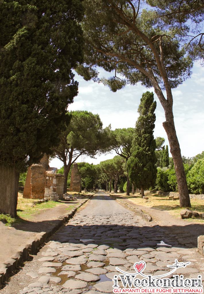 via appia per un tour di 4 giorni a roma