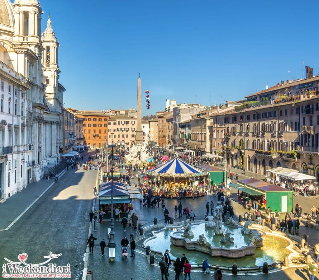 epifania in italia a roma piazza navona