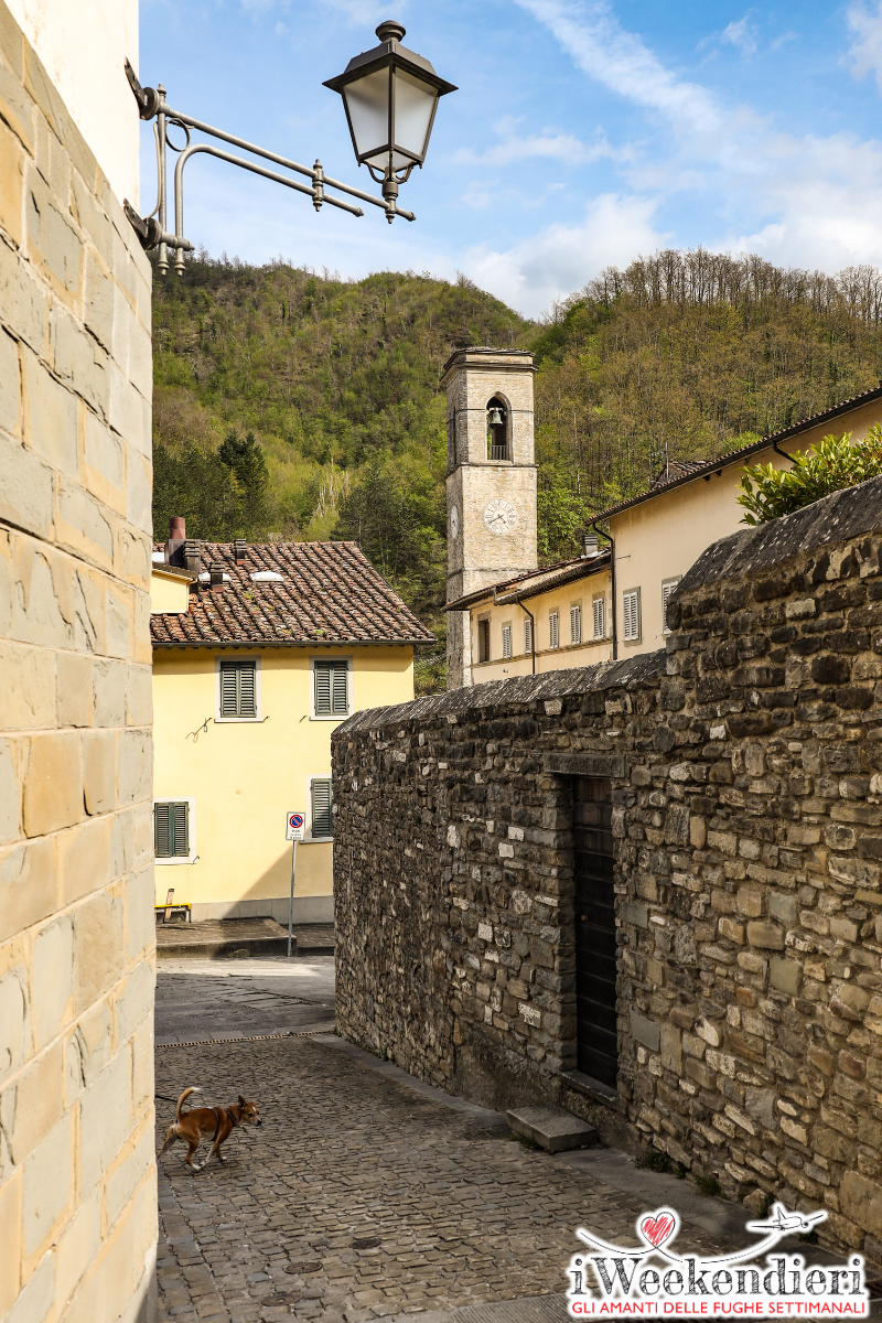 il borgo antico e storico di bagno di romagna