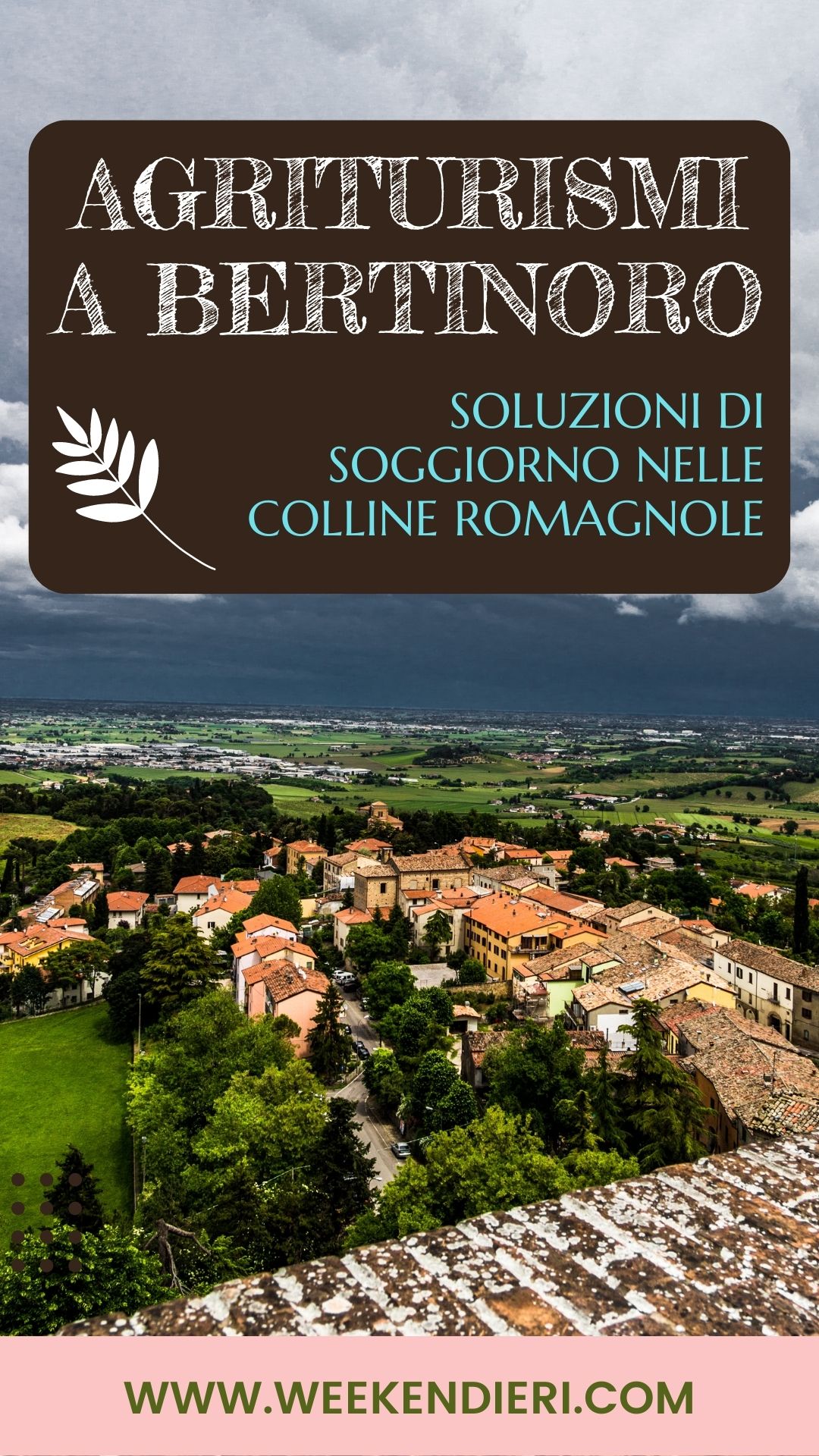soluzioni di soggiorno e bertinoro nelle colline romagnole